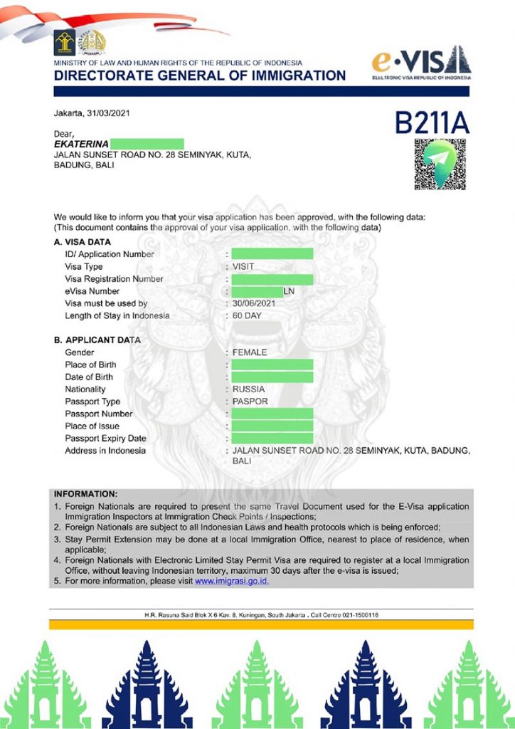 Бизнес Оффшор E-Виза С2 (бывшая B211A) (Пакет Стандарт)