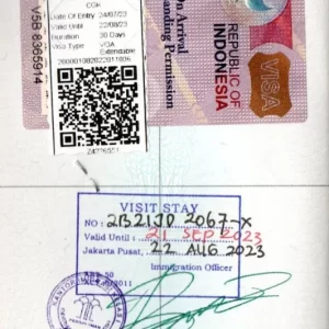 Онлайн-продление визы по прибытии (VOA и EVOA) на Бали/Гили/Нуса Пениде/Джакарте