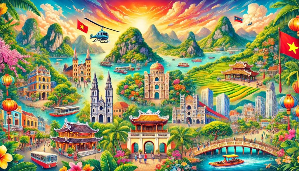 Исследуйте Вьетнам: Путешествие из Бали или Джакарты в горы Сапы